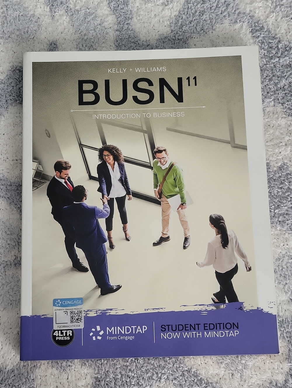 BUSN 11 Introduction to Business Student Edition - Blue & Beige Cover